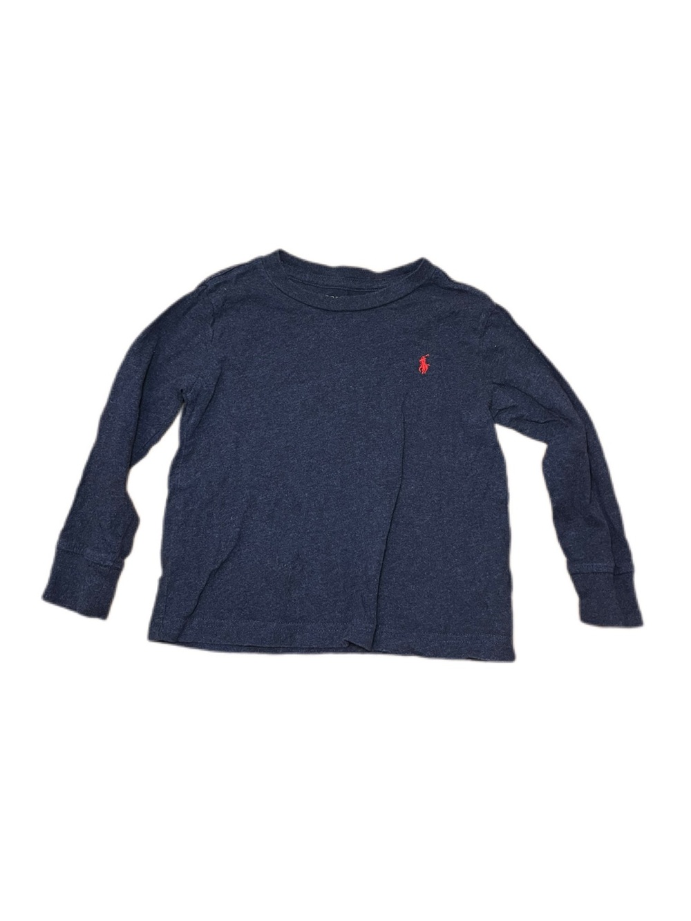 Polo Ralph Lauren 2T Navy Blue Long Sleeve Tee Shirt